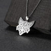 collier renard astral argent