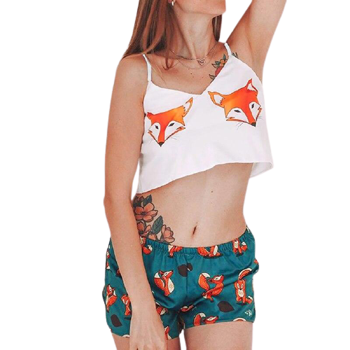 pyjama renard femme