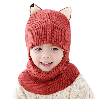 Bonnet Renard Cagoule Enfant