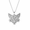 collier renard astral argent