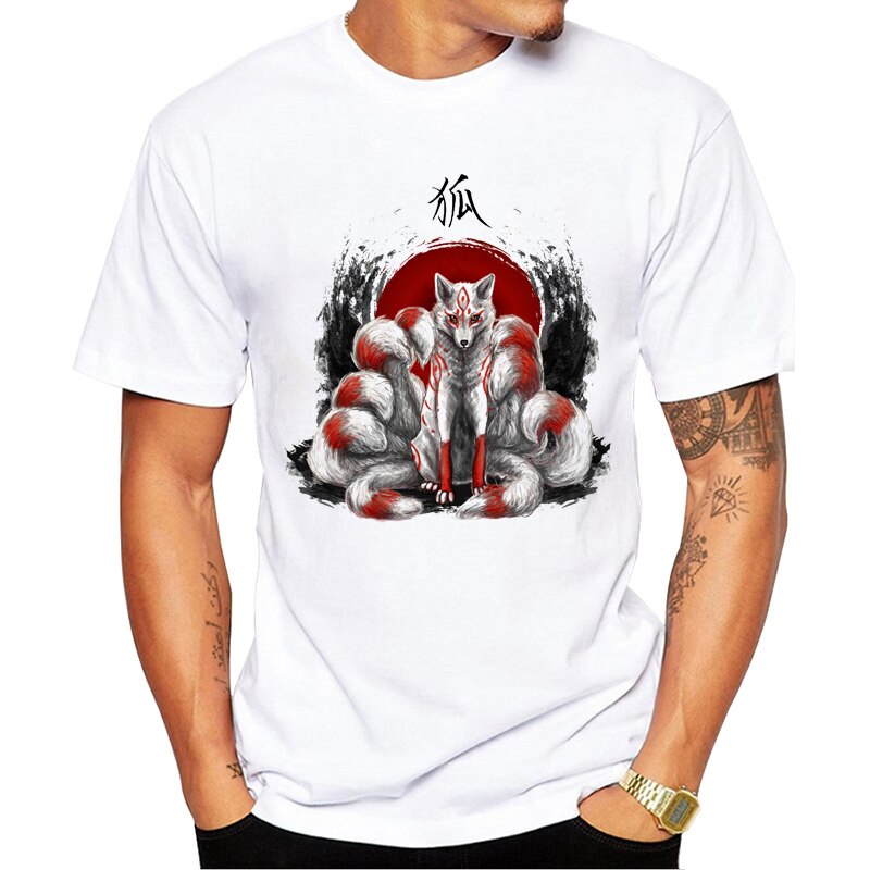t-shirt kitsune stylé