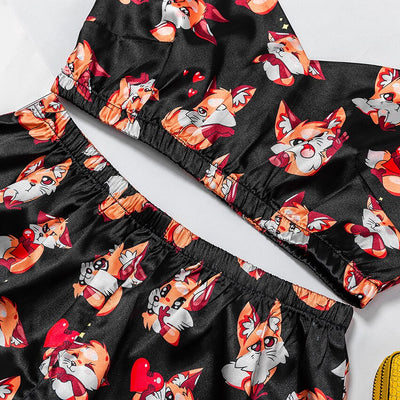 pyjama renard femme