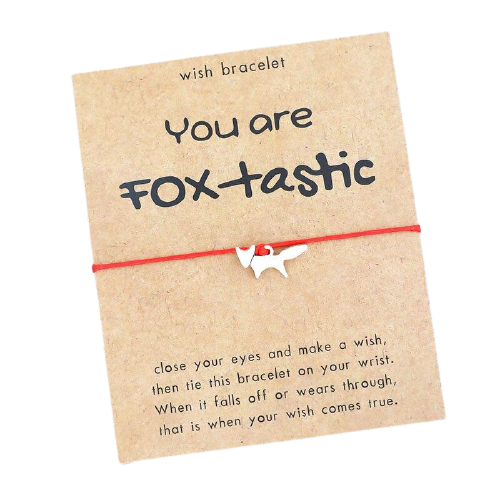 Bracelet Renard Cadeau You are Foxtastic
