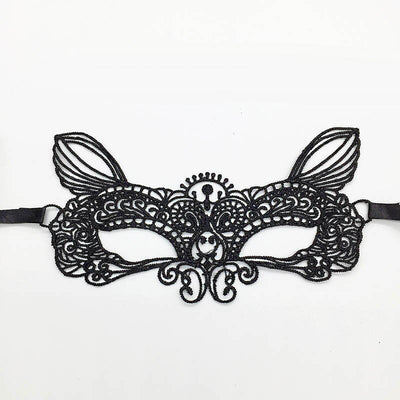 masque dentelle renard