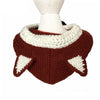 bonnet capuche renard roux