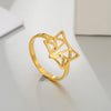 bague renard origami or