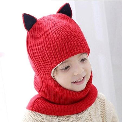 Bonnet Renard Cagoule Enfant