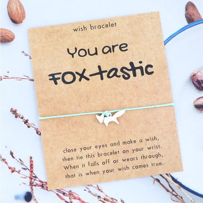 Bracelet Renard Cadeau You are Foxtastic