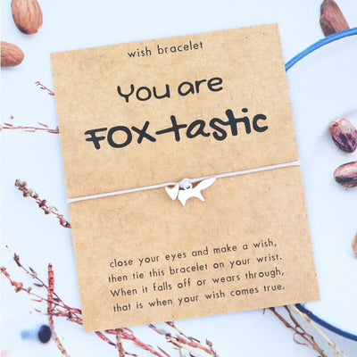 Bracelet Renard Cadeau You are Foxtastic