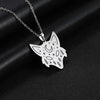 collier renard astral argent