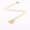 collier renard origami or