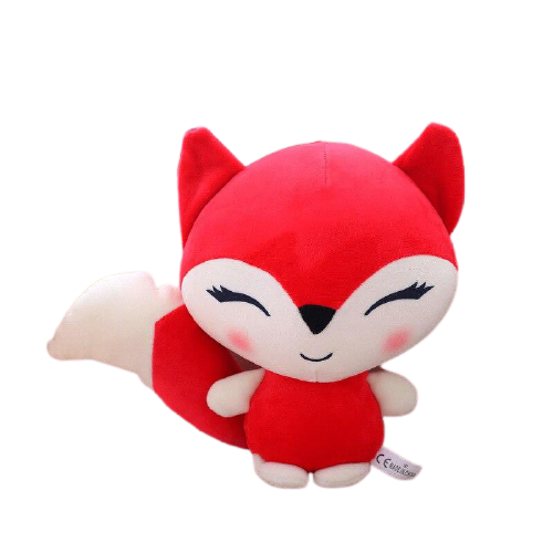 Peluche Renard Kawaii Douceur Fille