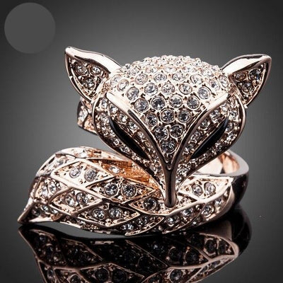 Bague renard femme