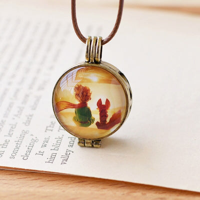 Collier Renard Le Petit Prince Vintage