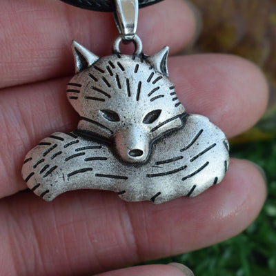 Collier Renard Cute Argent