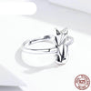 Bague Renard Femme Minimaliste Argent