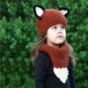 Bonnet Renard Enfant + Echarpe 2 pièces