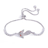 Bracelet Renard Diamant Argent