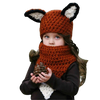 Bonnet Renard Enfant + Echarpe 2 pièces