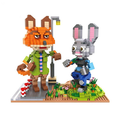 lego zootopie nick et judy