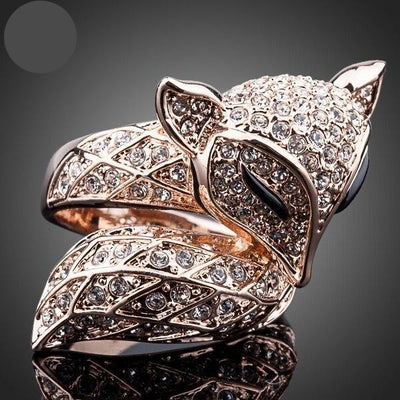 Bague renard femme