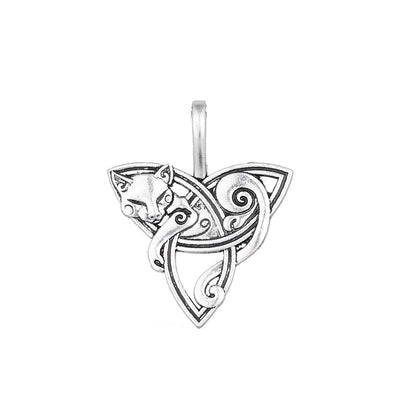 Pendentif Renard Triquetra Viking