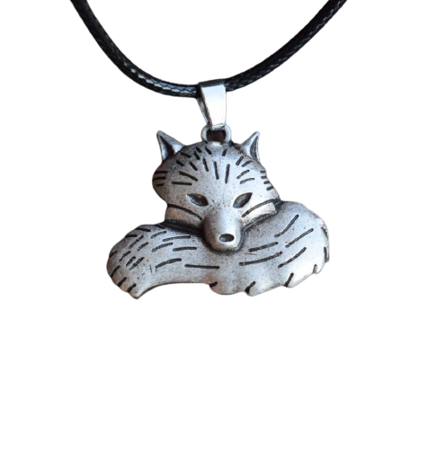 Collier Renard Cute Argent