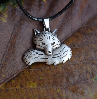 Collier Renard Cute Argent