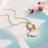 collier renard enfant japonais