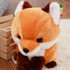 peluche renard roux