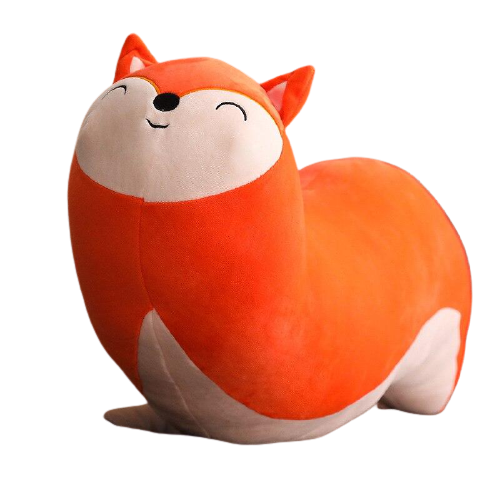 Peluche Renard Oreiller Drôle