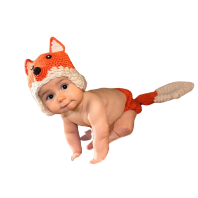 bonnet renard bébé