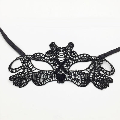 masque dentelle renard