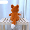 peluche renard bébé de dos