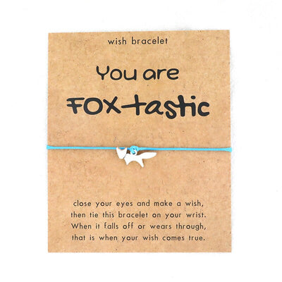 Bracelet Renard Cadeau You are Foxtastic