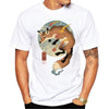 t-shirt ukiyo-e renard