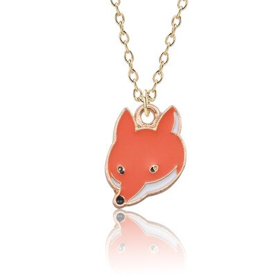 collier renard enfant