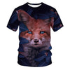 t-shirt renard grenouille