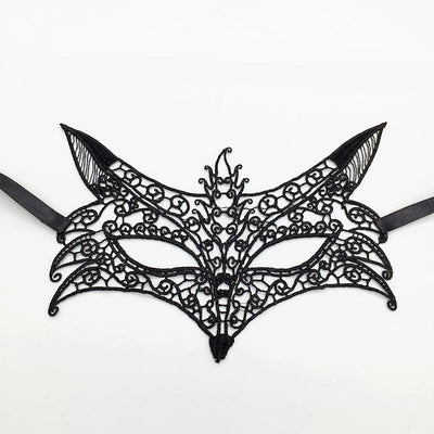 masque dentelle renard