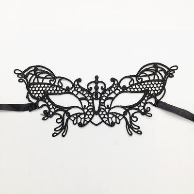 masque dentelle renard