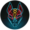 Masque Renard Led Kitsune