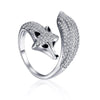 Bague renard femme argent