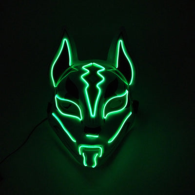 masque nomade led fortnite vert