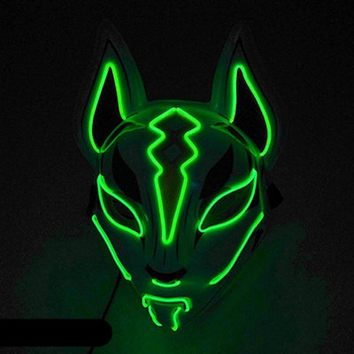 masque nomade led fortnite vert