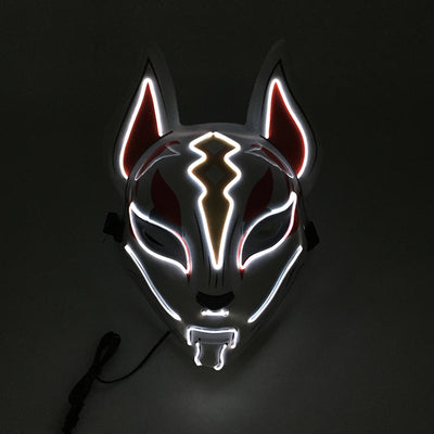 masque nomade led fortnite blanc